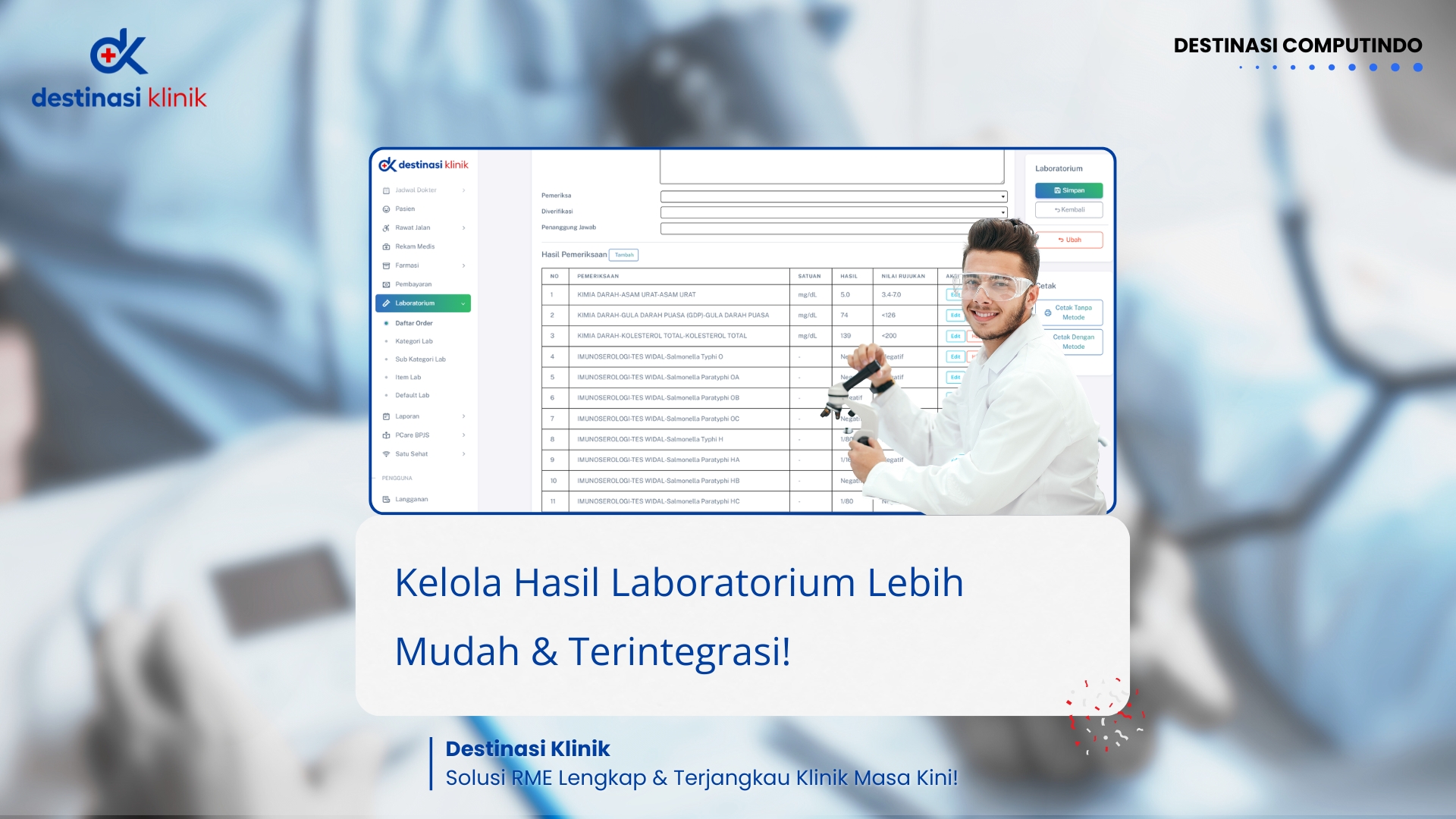 Kelola Hasil Laboratorium Lebih Mudah dan Terintegrasi: Saatnya Upgrade Klinik Anda